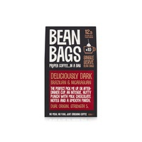 Raw Bean coffee bean bags - deliciously dark 120g - Waitrose UAE & Partners - 5060334480119