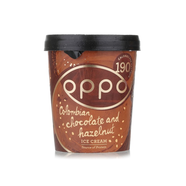 Oppo Healthy Ice Cream,Colombian Chocolate & Hazelnut 500ML - 5060346410333