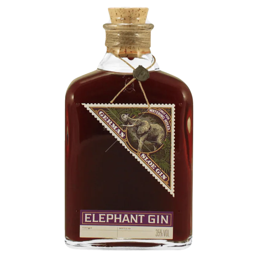 Elephant Sloe Gin 35% 500ml - 5060351330077