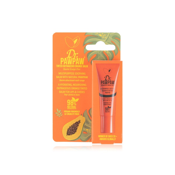 Dr.PAWPAW outrageous orange balm 10ml - Waitrose UAE & Partners - 5060372800658