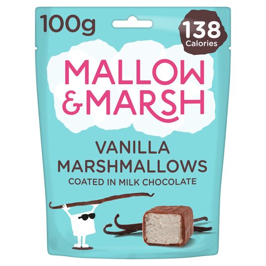 Mallow & Marsh Vanilla Marshmallow Milk Chocolate 100G - 5060374400177