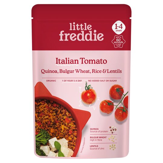 Little Freddie Organic Italian Tomato & Grains 1-4 Years 140G - 5060403118295