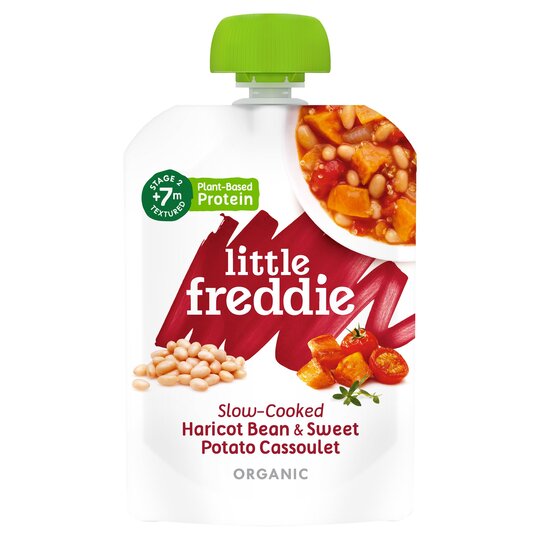 Little Freddie Organic Bean & Sweet Potato Cassoulet 130G - 5060403118981