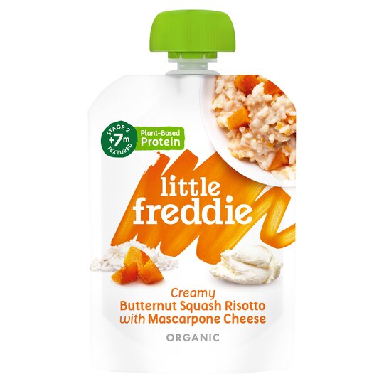Little Freddie Organic Butternut Squash Risotto 7M+ 130G - 5060403118998