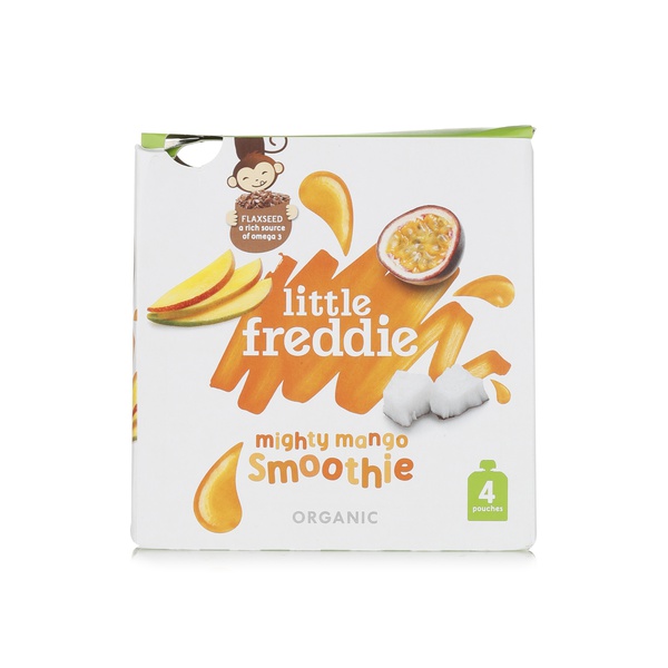 Little Freddie mighty mango smoothie 4x90g - Waitrose UAE & Partners - 5060403119414