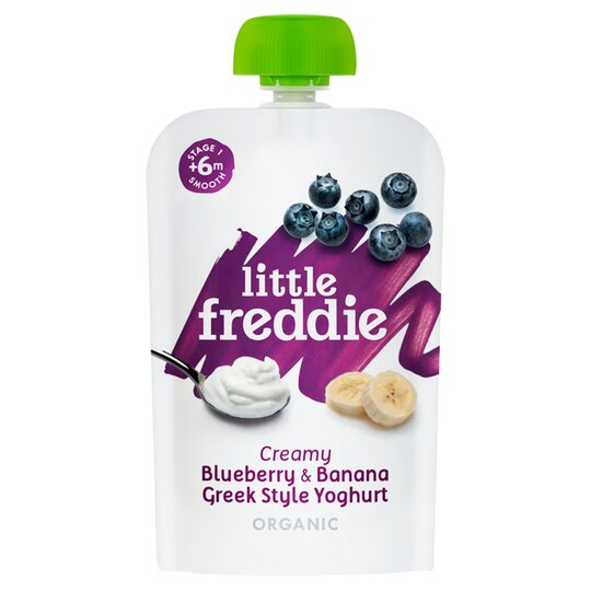 Creamy blueberry & banana greek style yoghurt - 5060403119810