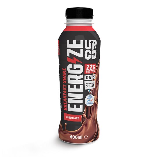 Up&Go Energize Breakfast Shake Chocolate 400Ml - 5060406461923