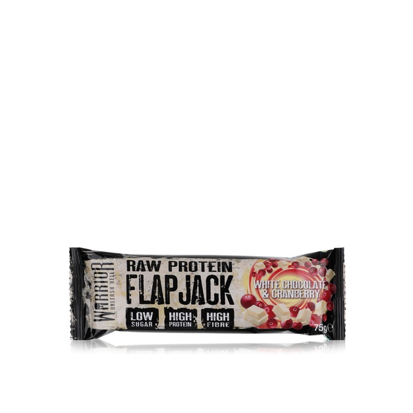 Warrior raw protein white chocolate and cranberry bar 75g - Waitrose UAE & Partners - 5060424707782