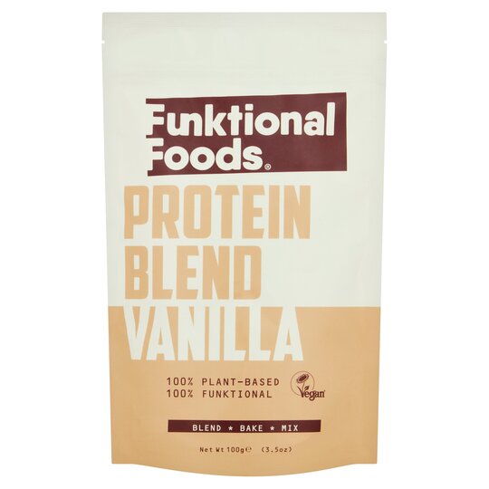 Funktional Foods Vegan Protein Blend Vanilla 100G - 5060427570444