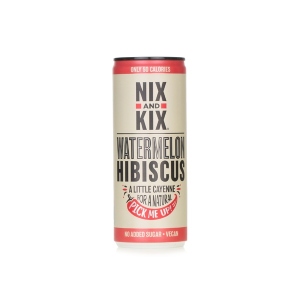 Nix and Kix watermelon hibiscus drink 250ml - Waitrose UAE & Partners - 5060433990359