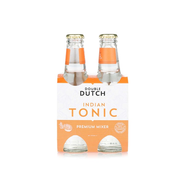 Double Dutch Indian tonic premium mixer 4x200ml - Waitrose UAE & Partners - 5060434790101