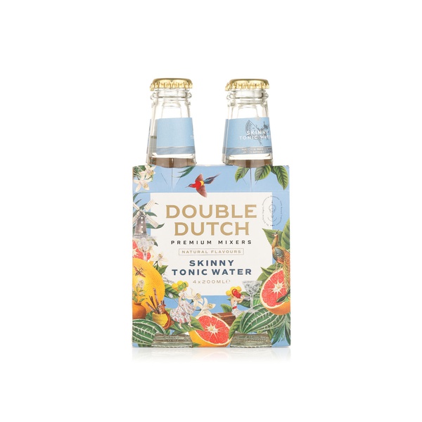 Double Dutch skinny tonic 4x200ml - Waitrose UAE & Partners - 5060434790118