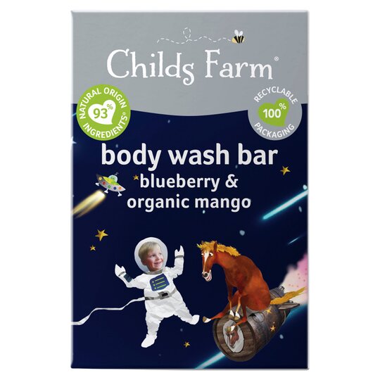 Childs Farm Body Wash Bar Blueberry & Organic Mango 60G - 5060447945789