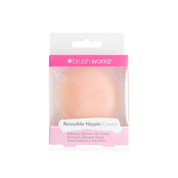 Brushworks reusable silicone nipple covers - Waitrose UAE & Partners - 5060455142705