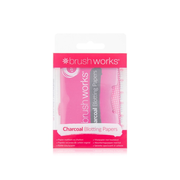 Brushworks charcoal blotting papers 100s - Waitrose UAE & Partners - 5060455144181