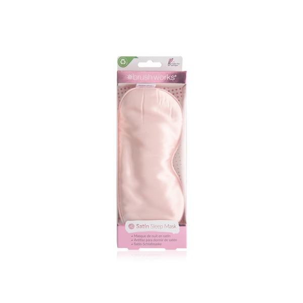 Brushworks satin sleep mask - Waitrose UAE & Partners - 5060455149605