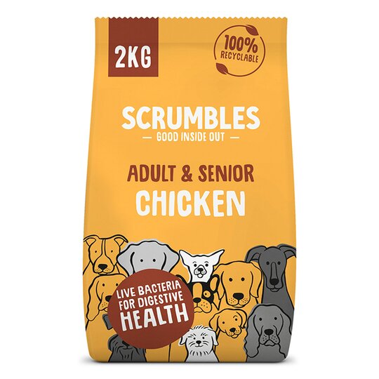 Scrumbles Chicken Dry Dog Food 2Kg - 5060475830019