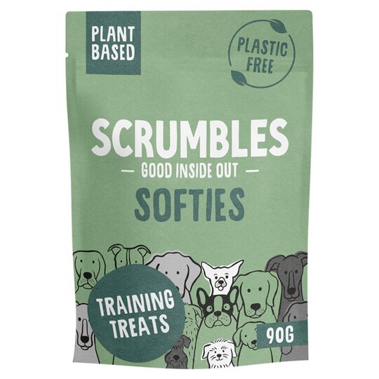 Scrumbles Softies Vegan Training Treats 90G - 5060475830835