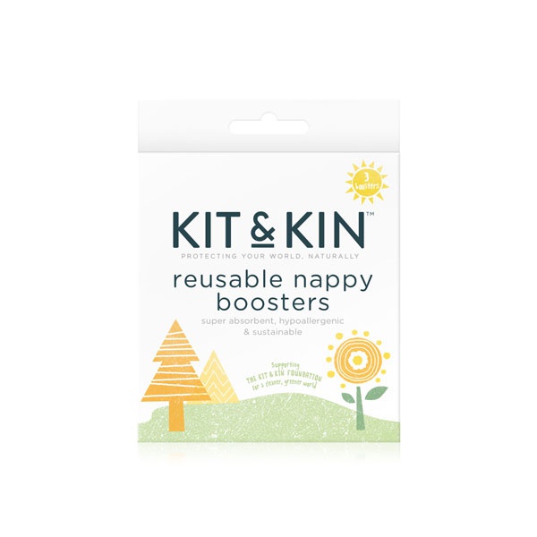 Kit & Kin reusable boosters 3pk - Waitrose UAE & Partners - 5060479852895