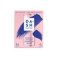 Dash Water with raspberry 4 x 330ml - Waitrose UAE & Partners - 5060489730077