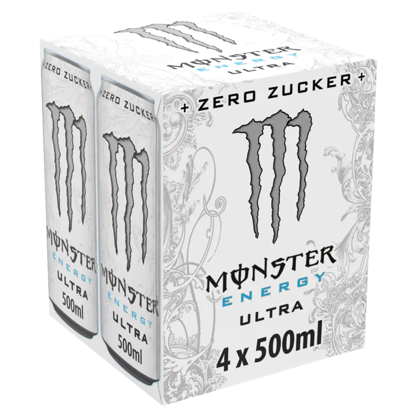 Monster Energy Ultra Zero Zucker 4x0,5l - 5060517884437