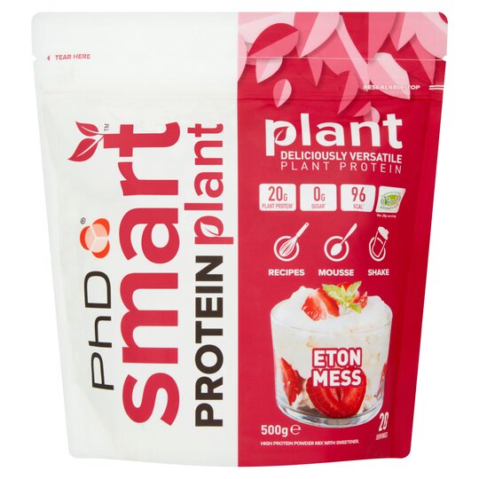 Smart Protein Plant Shake Eton Mess 500G - 5060578322053