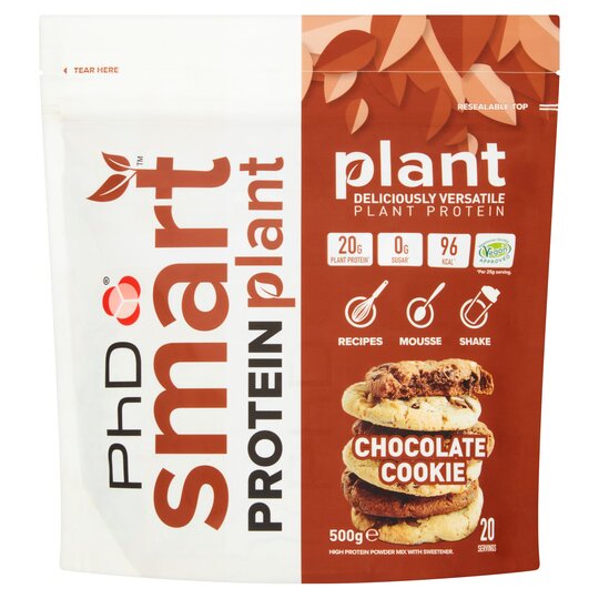 Smart Protein Plant Shake Chocolate Cookie 500G - 5060578322091