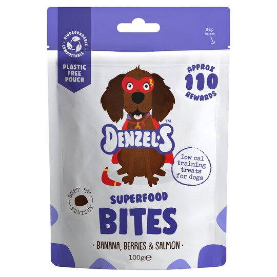 Denzel's Superfood Bites For Dogs 100G - 5060582150123