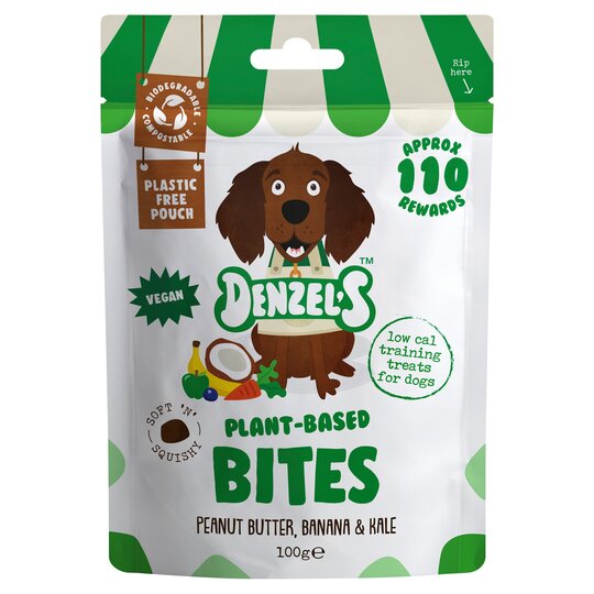 Denzel's Plant Based Bites For Dogs 100G - 5060582150277