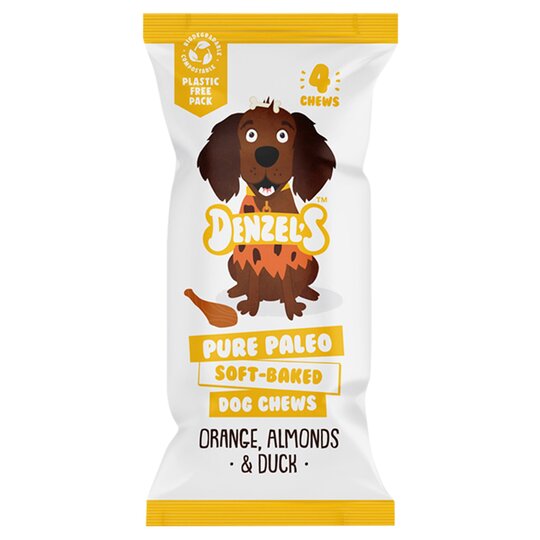 Denzel's 4 Soft Baked Pure Paleo Dog Chews 75G - 5060582150383