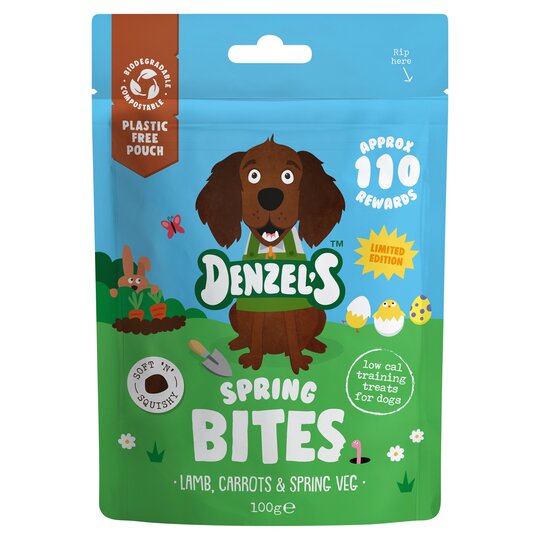 Denzel's Spring Bites Dog Treats 100G - 5060582150505