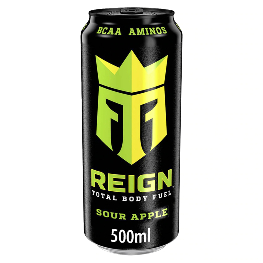 Reign Energydrink Sour Apple BCAA Aminos 0,5l - 5060608742967