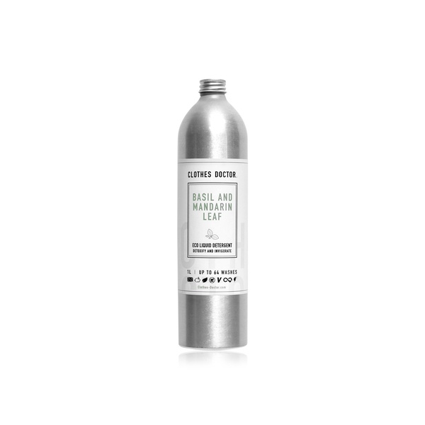 Clothes Doctor basil and mandarin leaf eco wash detergent 1L - Waitrose UAE & Partners - 5060717060228