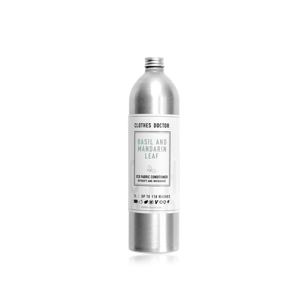 Clothes Doctor basil and mandarin leaf eco fabric conditioner 1L - Waitrose UAE & Partners - 5060717060266