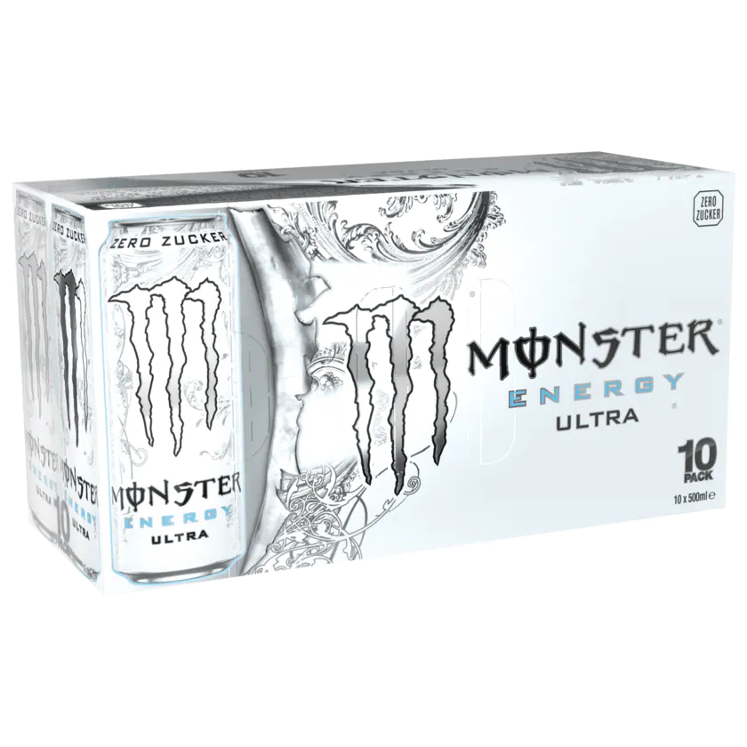 Monster Energy Ultra White 10x0,5l - 5060751218982