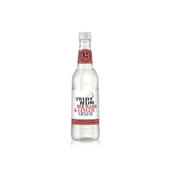 Twelve Below rhubarb & ginger mixer 500ml - Waitrose UAE & Partners - 5060777130152