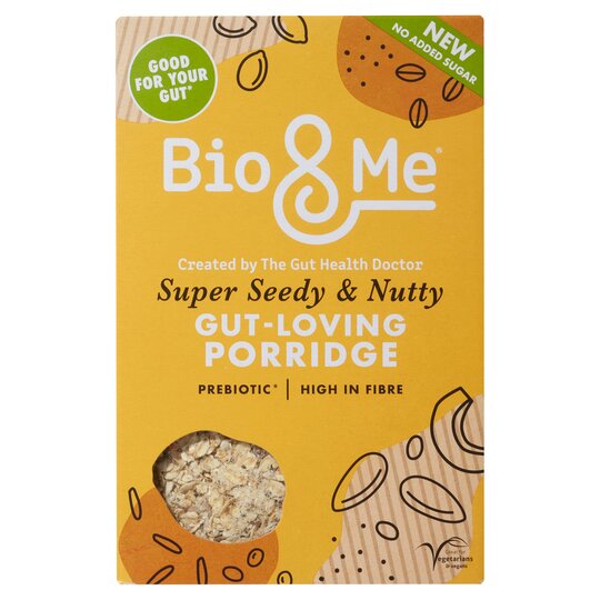 Bio&Me Super Seedy Nutty Prebiotic Porridge 400G - 5060853640063