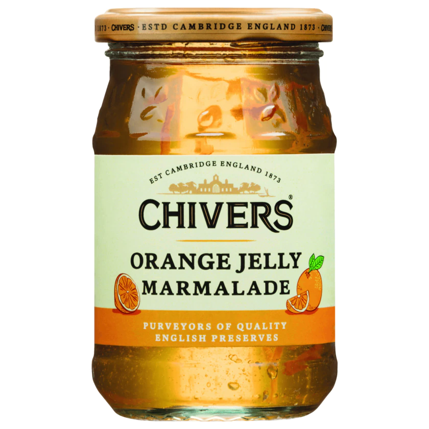 Chivers Orange Jelly 340g - 5098732000769