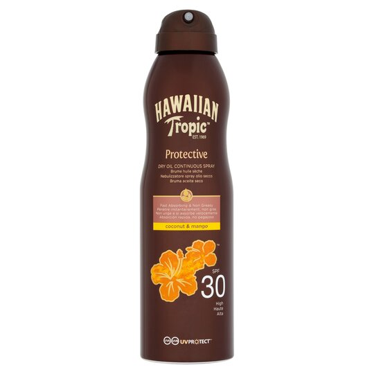 Hawaiian Tropic Oil Spray Spf30 180Ml - 5099821001759