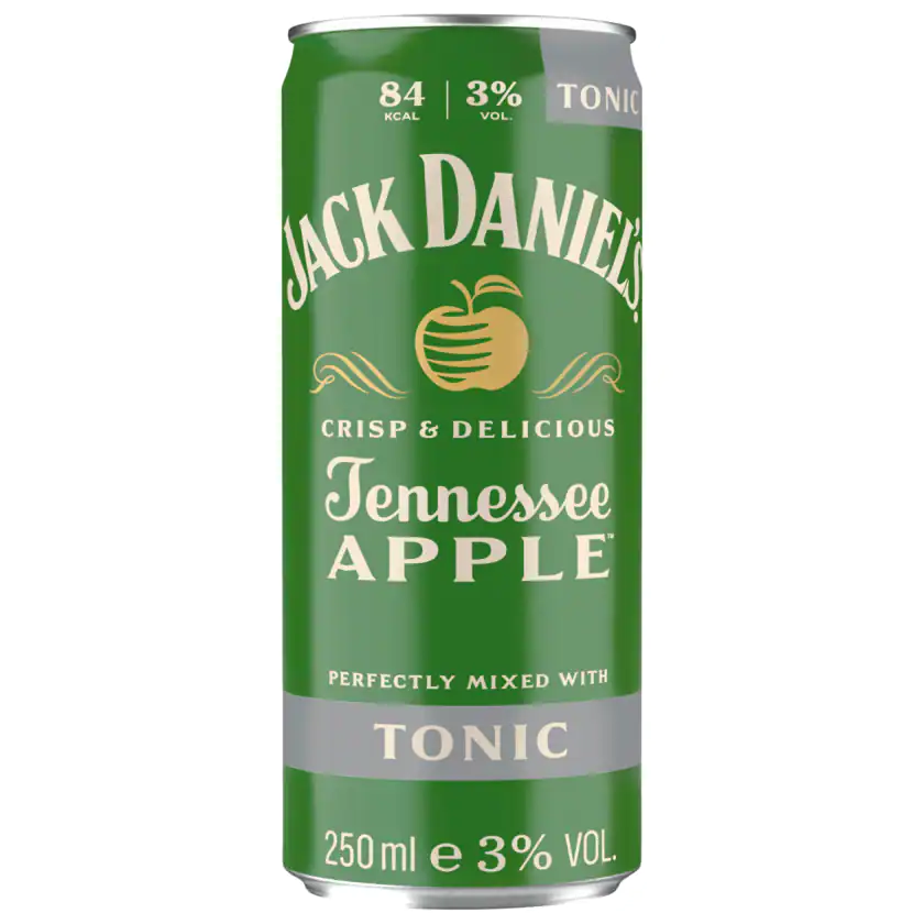 Jack Daniel's Tennessee Apple Tonic 0,25l - 5099873021064