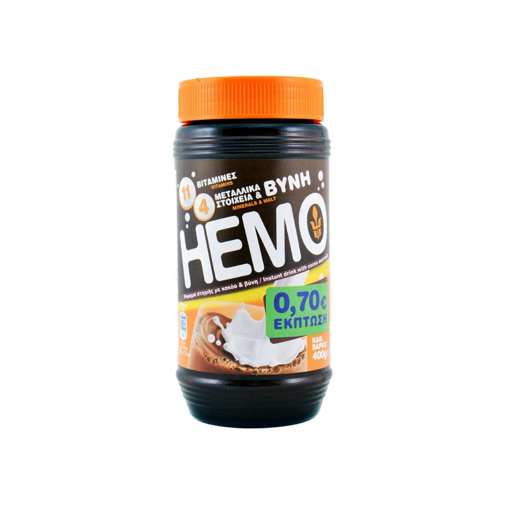 HEMO CACAO DRINK 400GR - 5201002005962