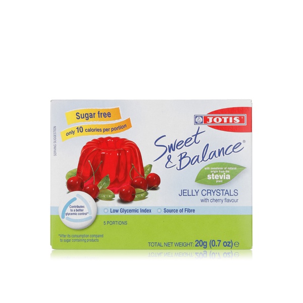 Jotis sweet & balance cherry jelly 20g - Waitrose UAE & Partners - 5201002068028