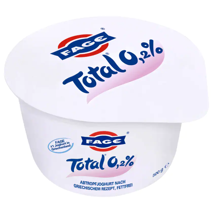 Fage Total 0,2% Fett 500g - 5201054015872