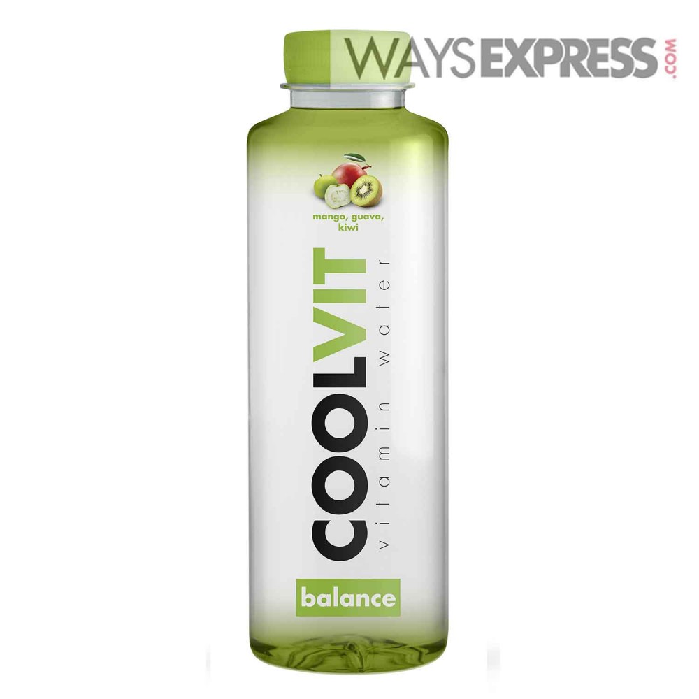 COOLVIT VITAMIN WATER BALANCE 500ml (GREEN) - 5201441999648