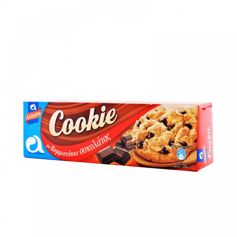 ALLATINI COOKIE WITH CHOCOLATE CHIPS 175g - 5203064001159