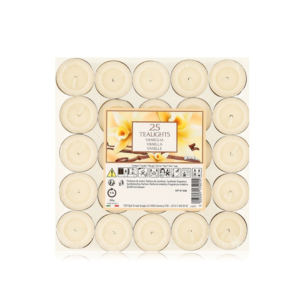 Aladino tealight candles vanilla x25 - Waitrose UAE & Partners - 5205097174015
