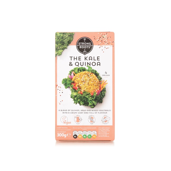 Strong Roots Kale and Quinoa Burgers 450G - 5391528180011