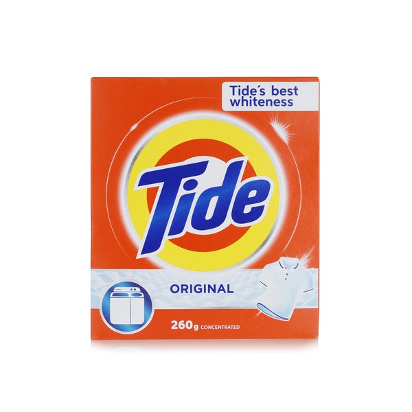 Tide laundry powder detergent original scent 260g - Waitrose UAE & Partners - 5410076223558