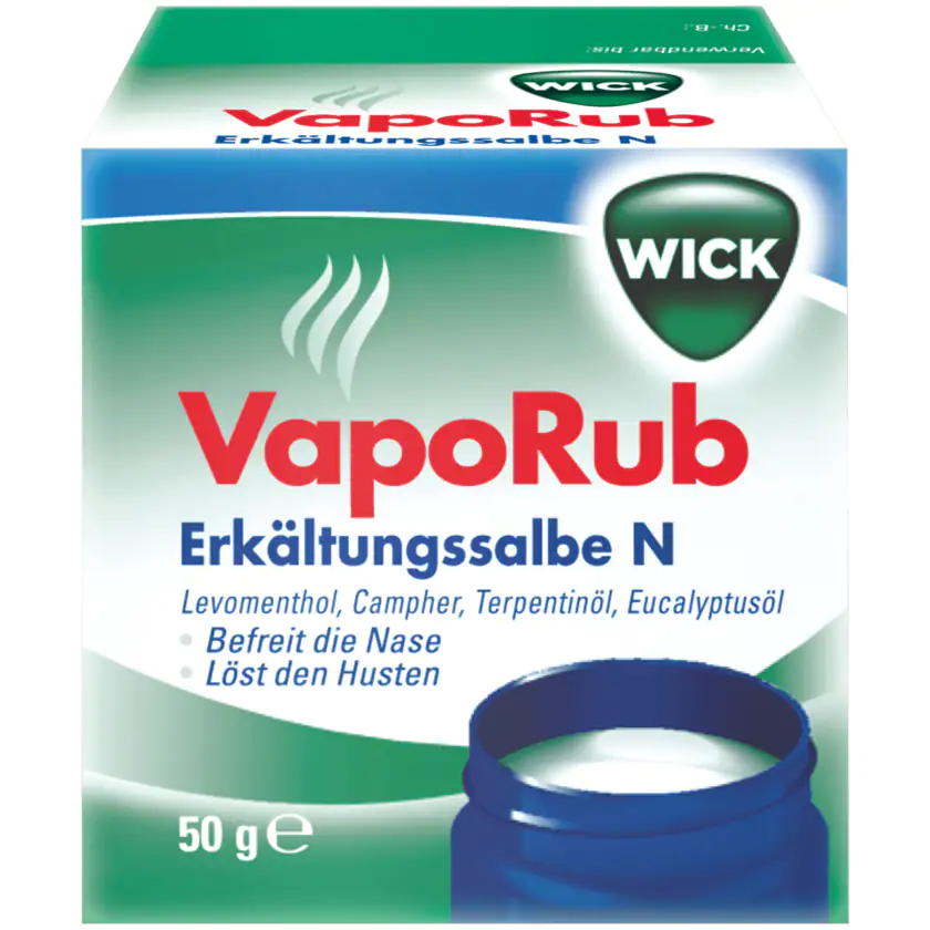 Wick Vaporub Erkältungssalbe N 50g - 5410076765843