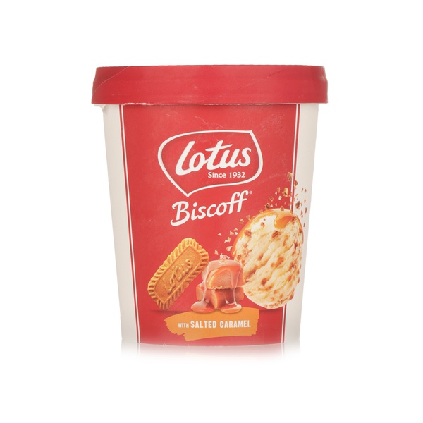 Lotus Biscoff ice cream 460ml - Waitrose UAE & Partners - 5410126247008